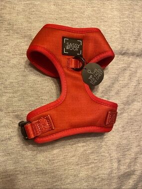 Sassy Woof Dark Pink Dog Harness Sz XS NEW